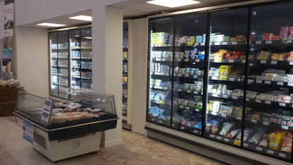 Venezia Overview Wall Multideck, Glass Doors, LED