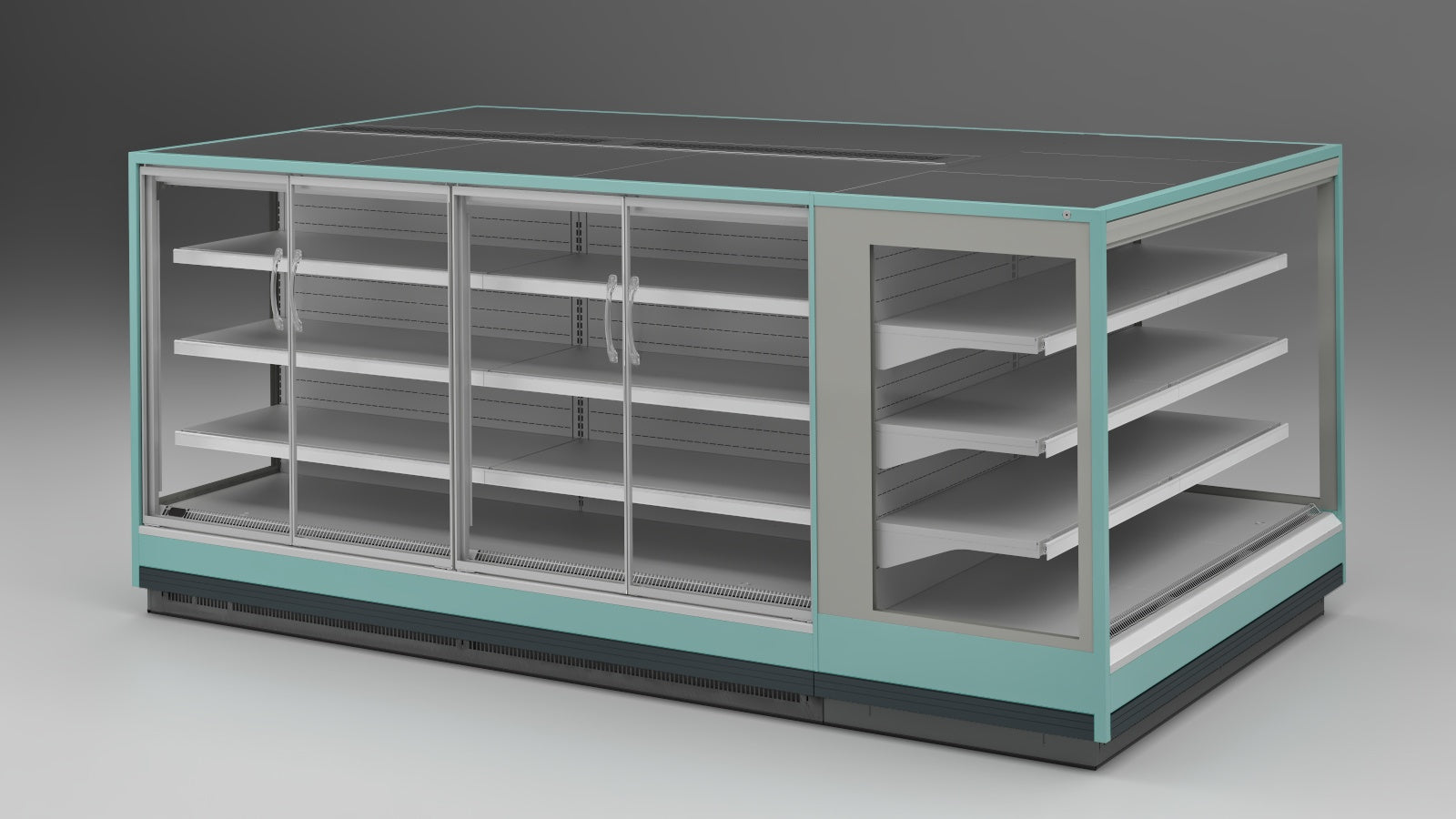 Venezia Overview Open Multi-Deck Chiller, H150