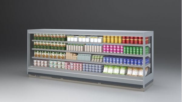 Venezia Overview Open Multi-Deck Chiller, H150