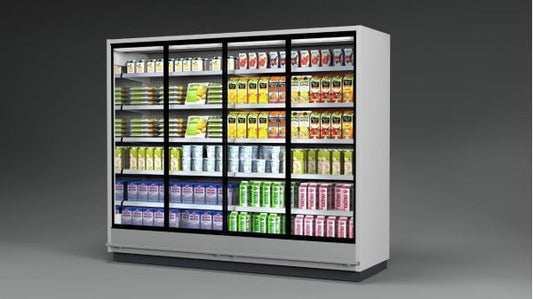 Refrigerated Multideck Cabinet, Glass Doors
