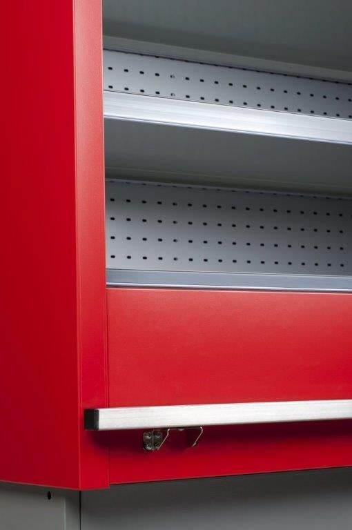 Open Wall Multi-Deck Refrigerator, Remote, LED