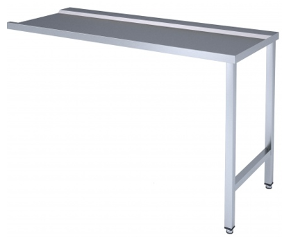 Dishwasher Exit Table, 1200×600×900 mm, AISI 304