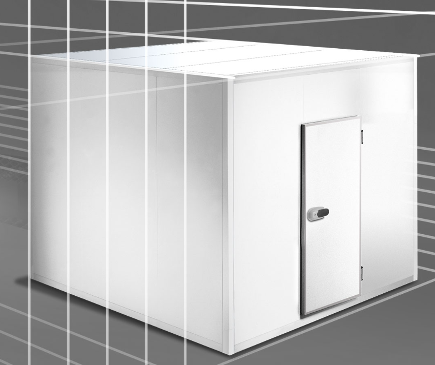 Walk-In Cold Room, 2950×3490 mm, +2/+8°C, Remote