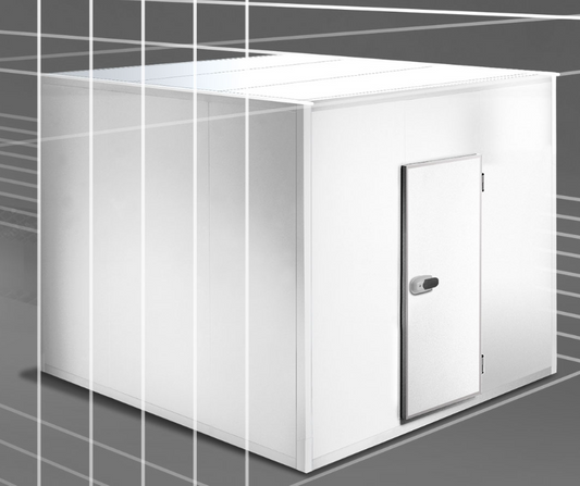 Walk-In Cold Room, 2950×3490 mm, +2/+8°C, Remote