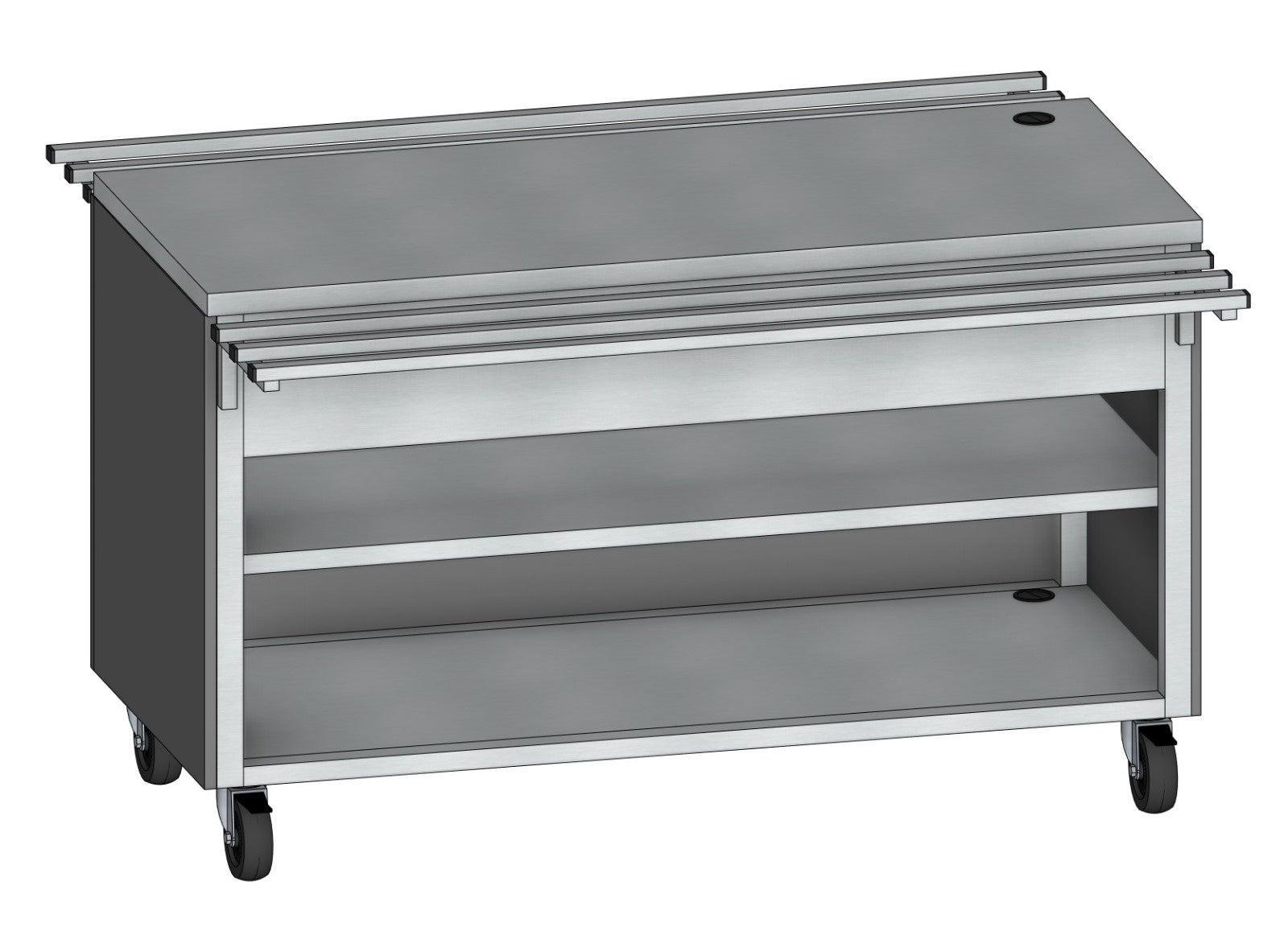 Neutral Buffet Module, 1000×700×900 mm, 2 Shelves