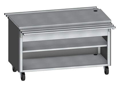 Neutral Buffet Module, 1000×700×900 mm, 2 Shelves