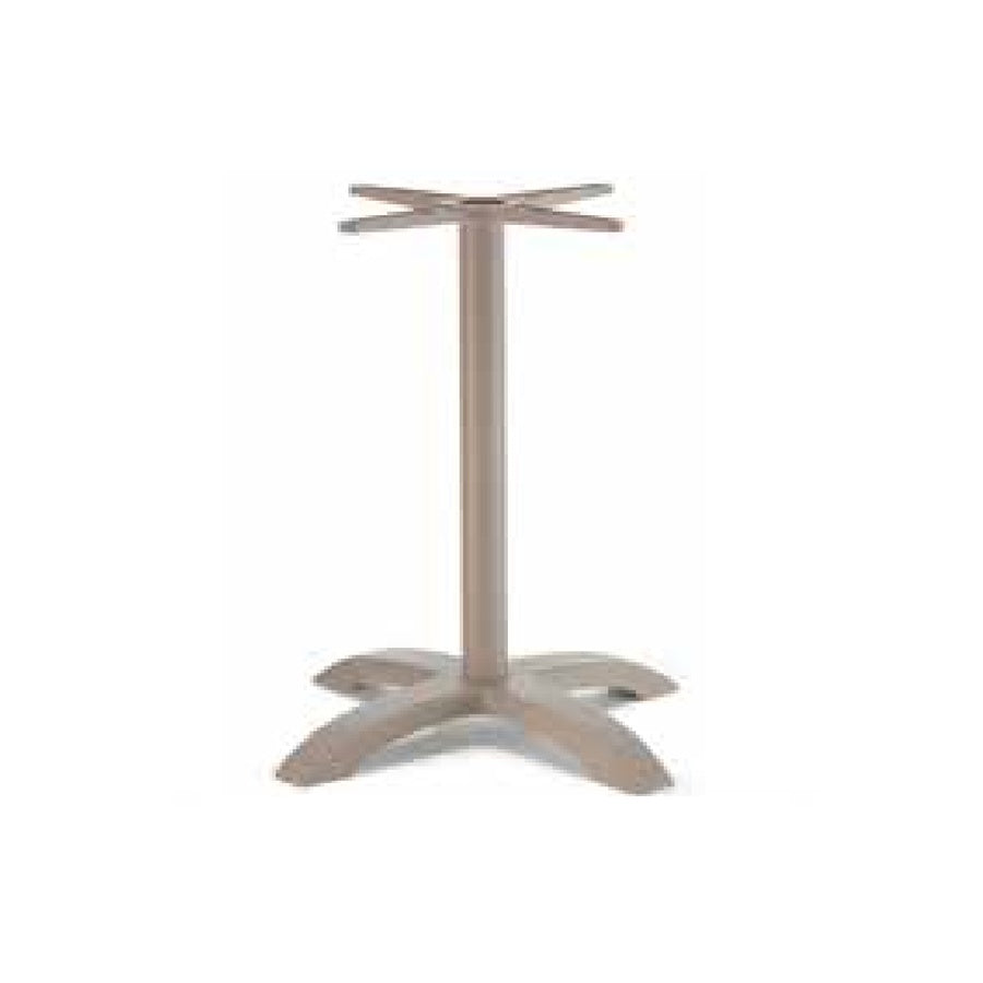ALU Table Base, Taupe, Indoor/Outdoor, H730
