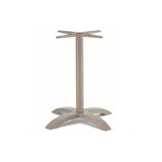 ALU Table Base, Taupe, Indoor/Outdoor, H730