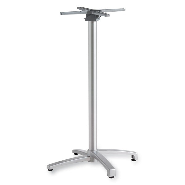 Domino Bar Table Base, Folding, Aluminum