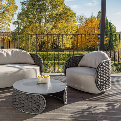 Mojo Outdoor Lounge Set, 4-Piece, Aluminium