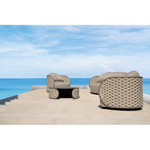 Mojo Outdoor Lounge Set, 4-Piece, Aluminium