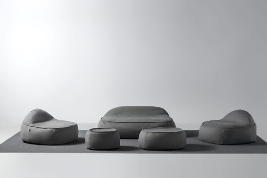 Idol Outdoor Lounge Set, Sofa + 2 Armchairs + Table