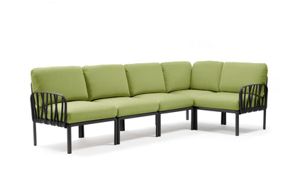 Modular Outdoor Corner Sofa, 5-Seat, 2940x1540 mm