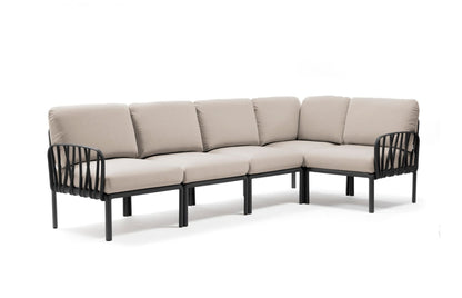 Modular Outdoor Corner Sofa, 5-Seat, 2940x1540 mm