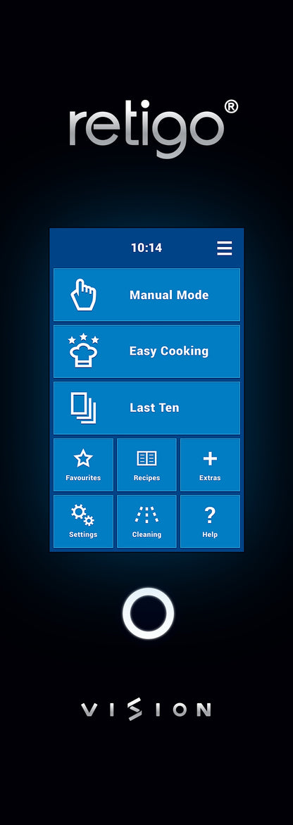 Blue Vision Combi Oven, 20x GN2/1, Roll-In
