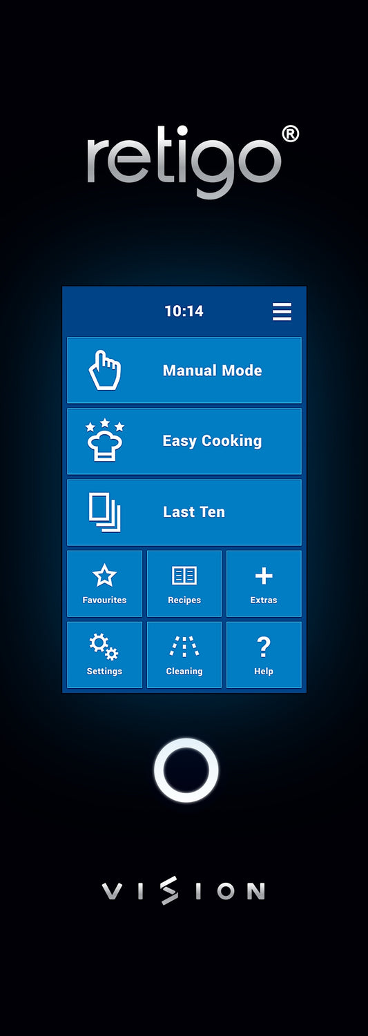 Blue Vision Combi Oven, 20x GN2/1, Roll-In