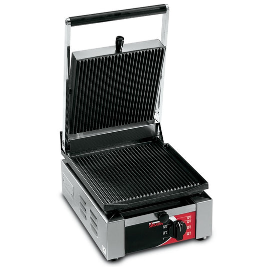 Contact Grill, Grooved/Flat Plates, 1.55 kW, 300°C