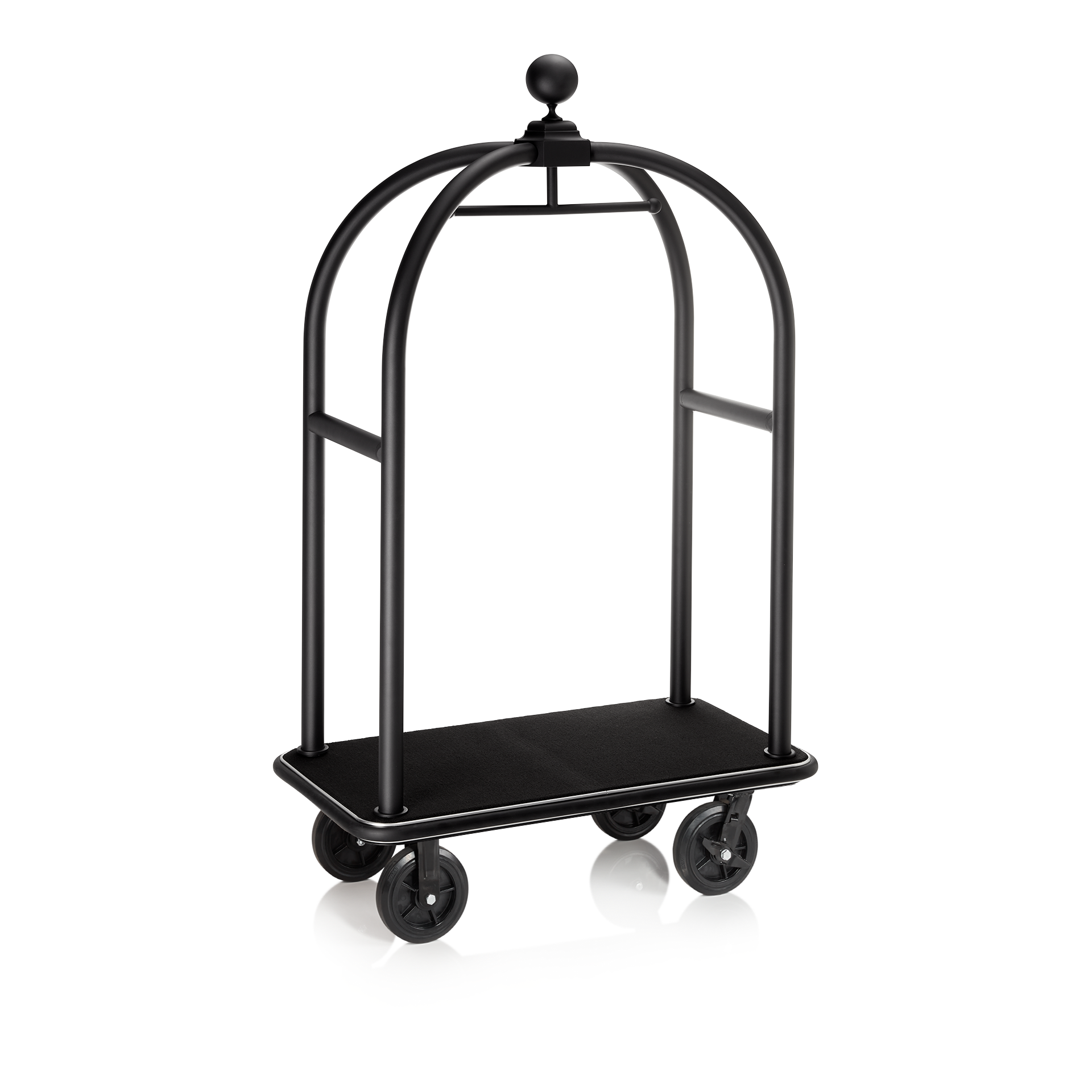 Was Luggage Trolley Drift, Black, 1130×620×1910 mm