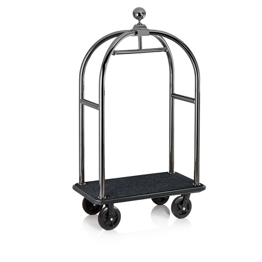 Was Luggage Trolley Drift, Polished Gunmetal, 1130×620×1910 mm