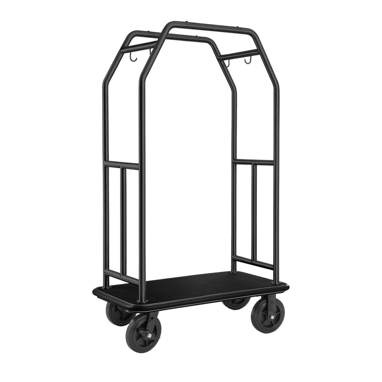 Was Luggage Trolley Traveller, Black, 1120×620×1840 mm