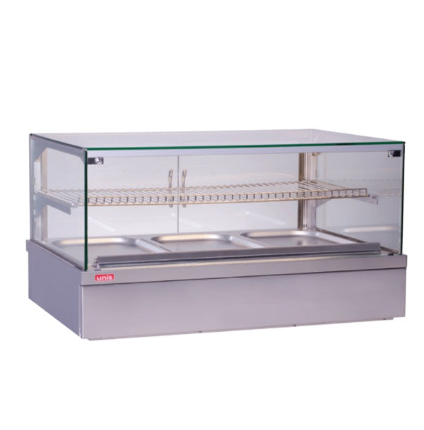 Heated Food Showcase, GN3, +30/+90°C, 3.1 kW