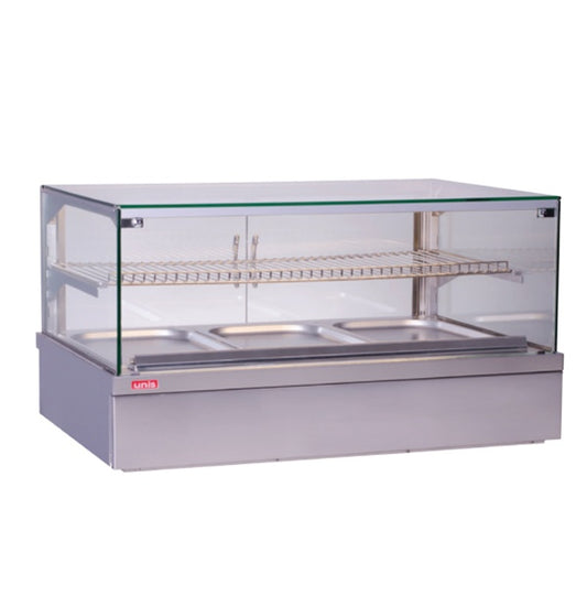 Heated Food Showcase, GN3, +30/+90°C, 3.1 kW