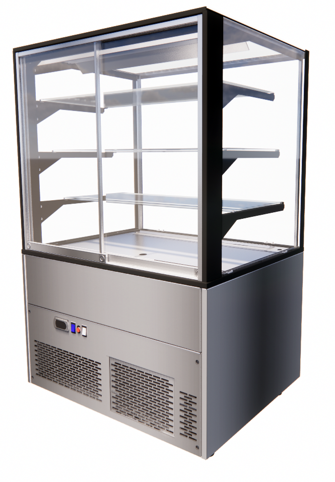 Refrigerated Pastry Showcase, +2/+10°C, 0.35 kW