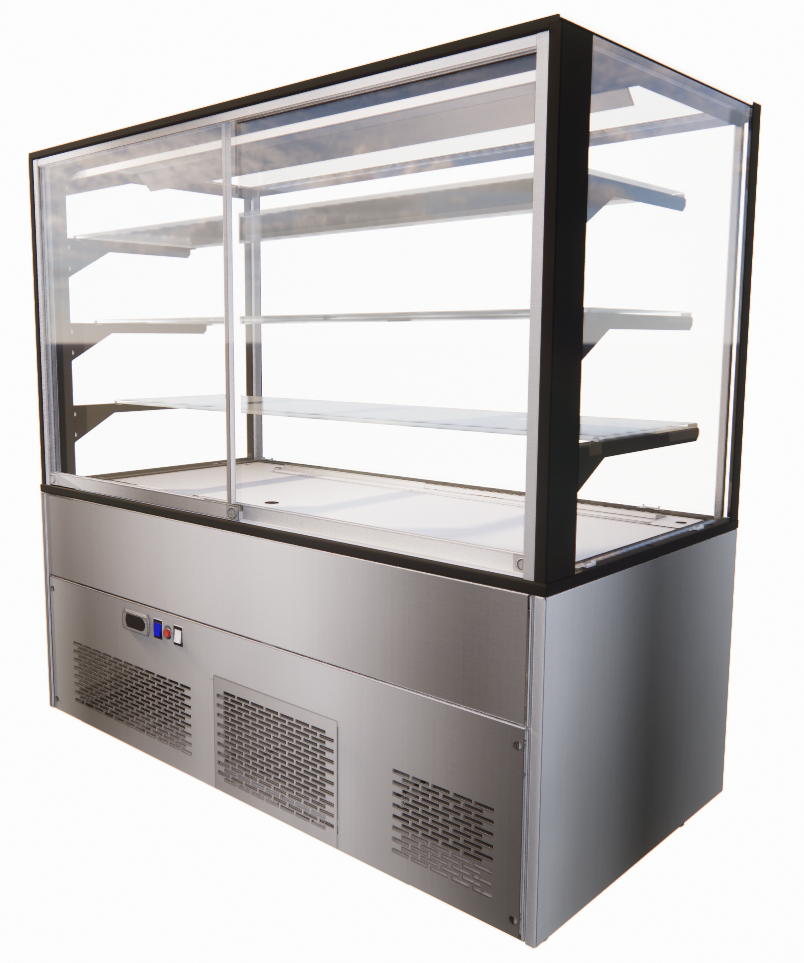 Refrigerated Pastry Showcase, 0.58 kW, +2/+10°C