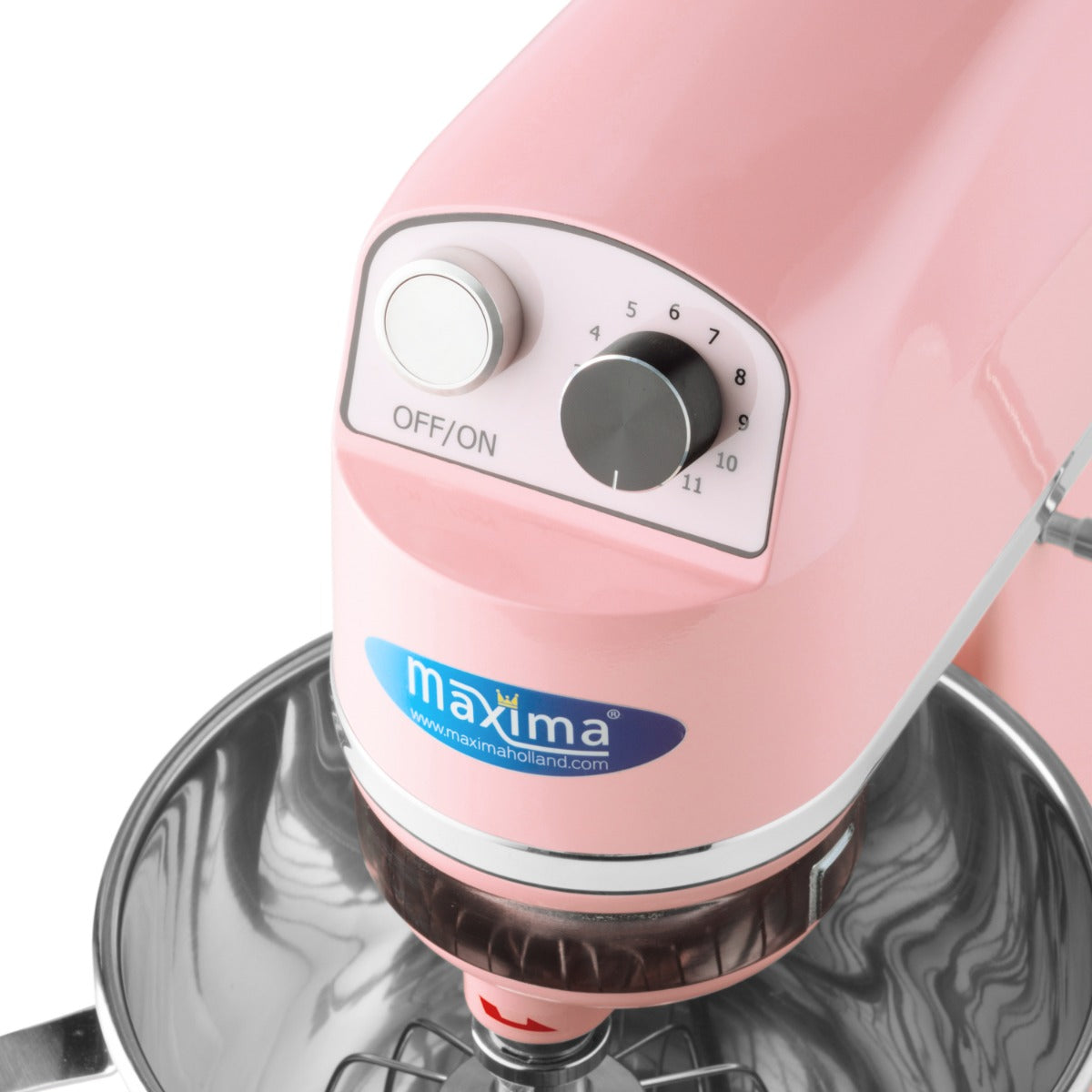 Maxima Stand Mixer, 6.5 L, Up to 2 kg Dough, Pink, additional view