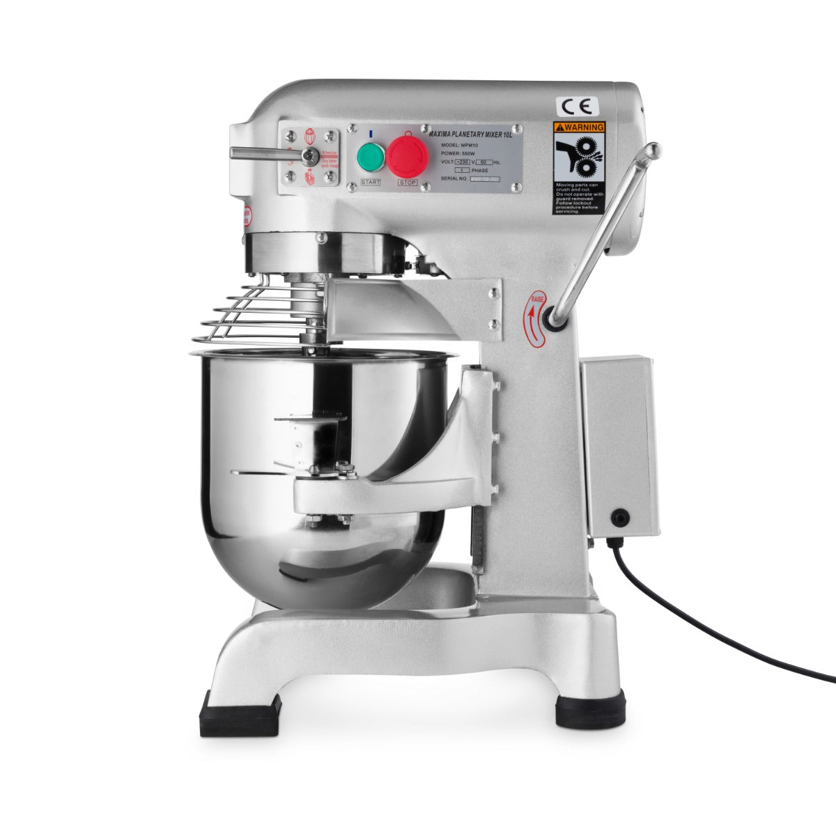 Maxima Planetary Mixer, 10 L, Up to 5 kg Dough, 3 Speeds, additional view