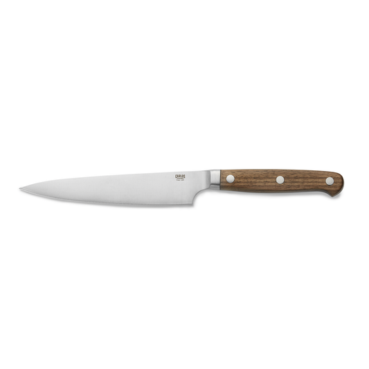 Carlos Steak Knife Set, Walnut Handle, 243 mm, Set of 6