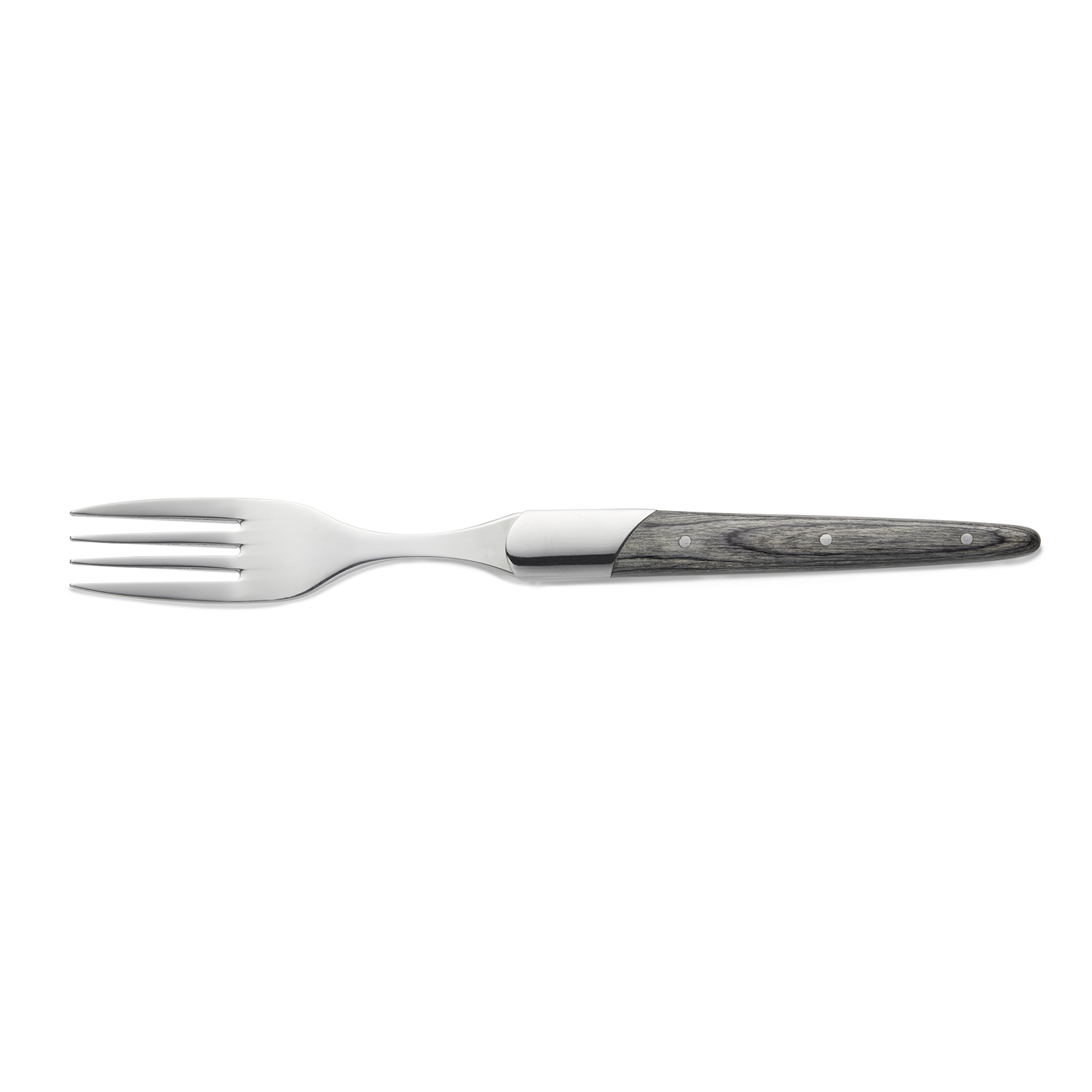 Carlos Steak Fork Set, Grey Pakka Wood Handle, 225 mm, Set of 6