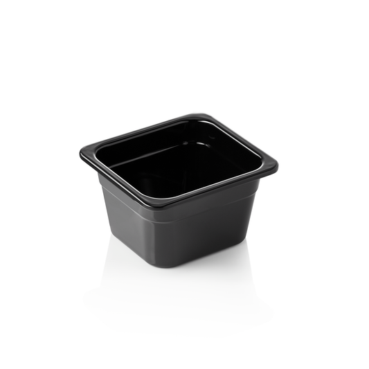 Was Container GN 65 Black, GN 1/6, 1.6 L
