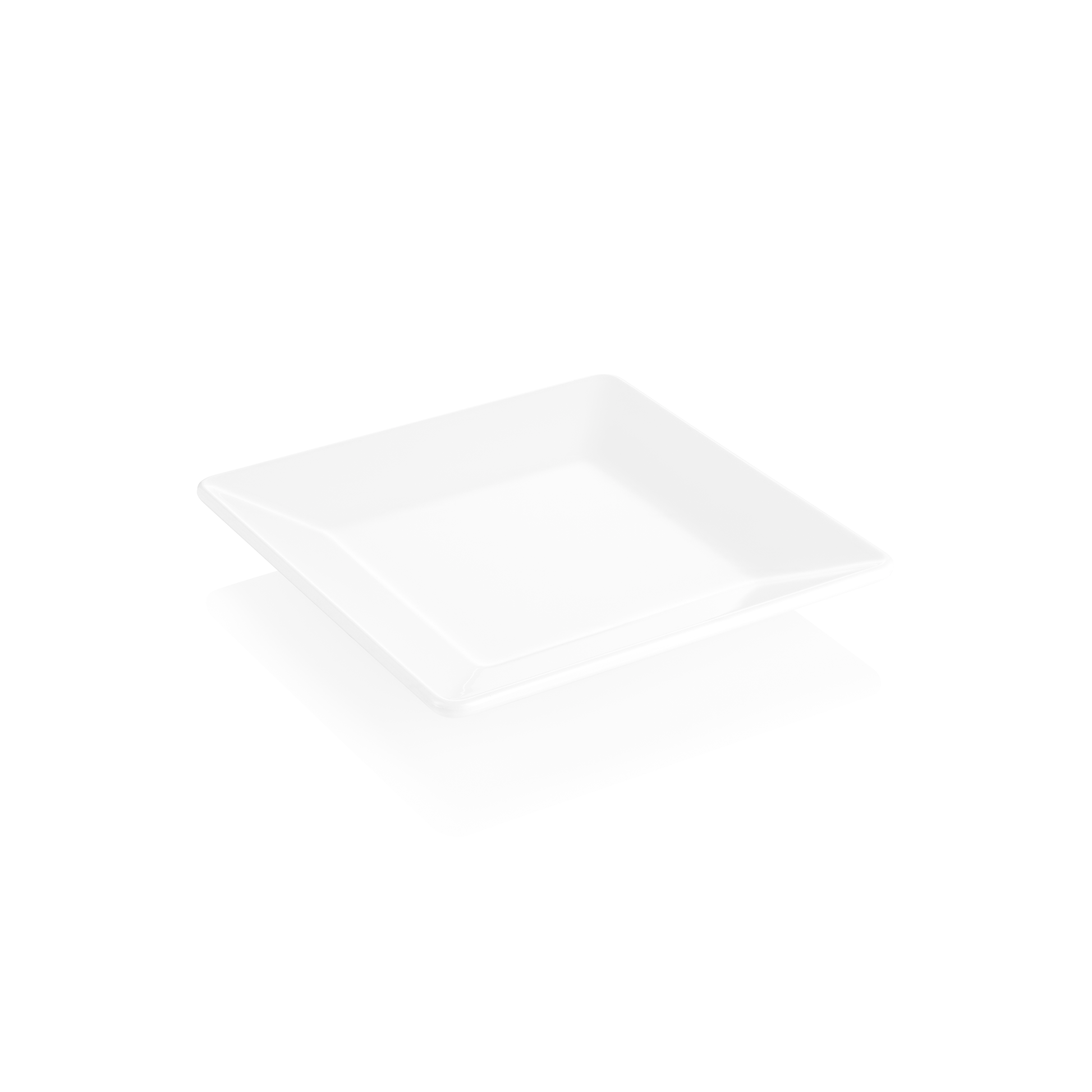 Day & Night Melamine Plate, 211 × 211 mm