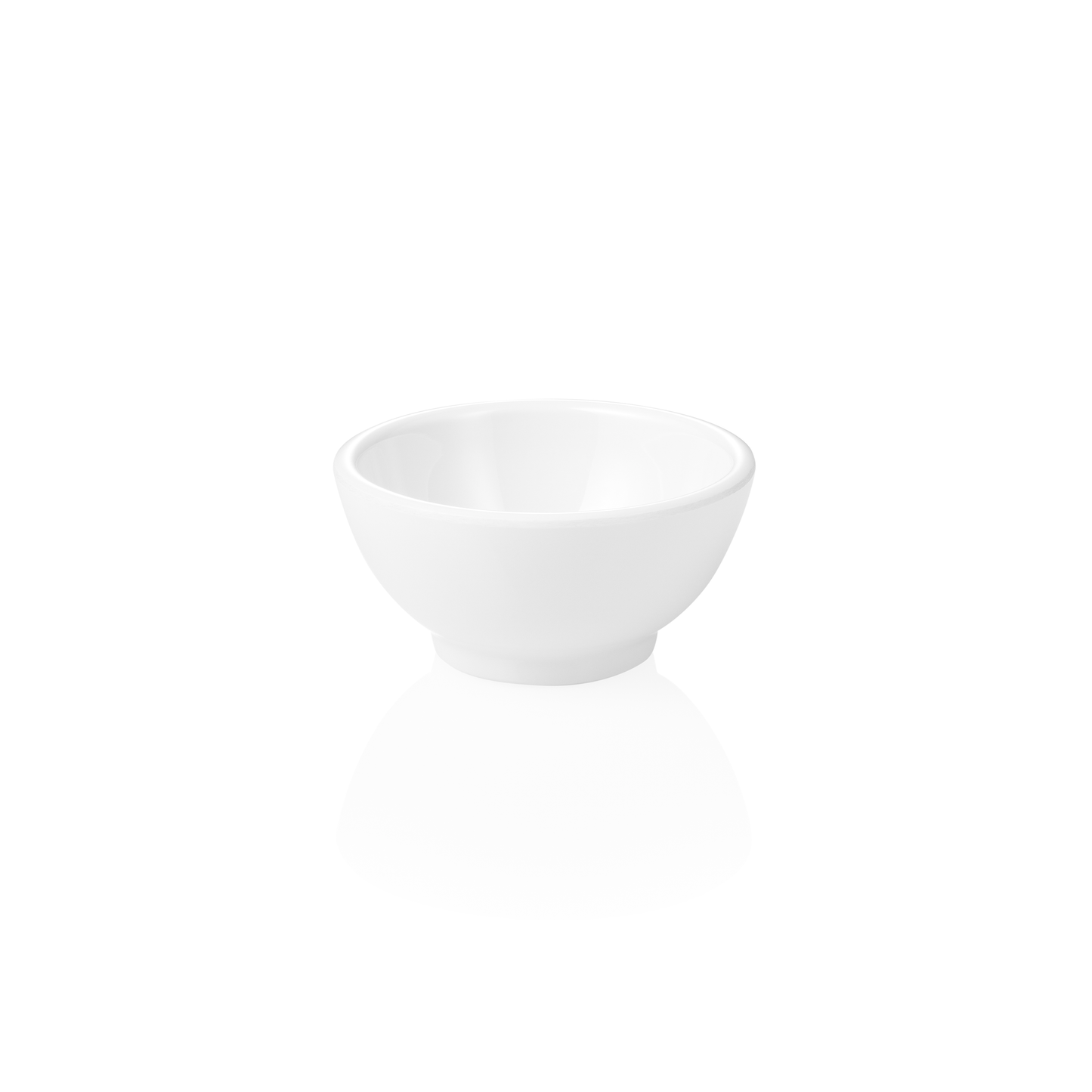 Day & Night Melamine Bowl, Ø130 mm, White