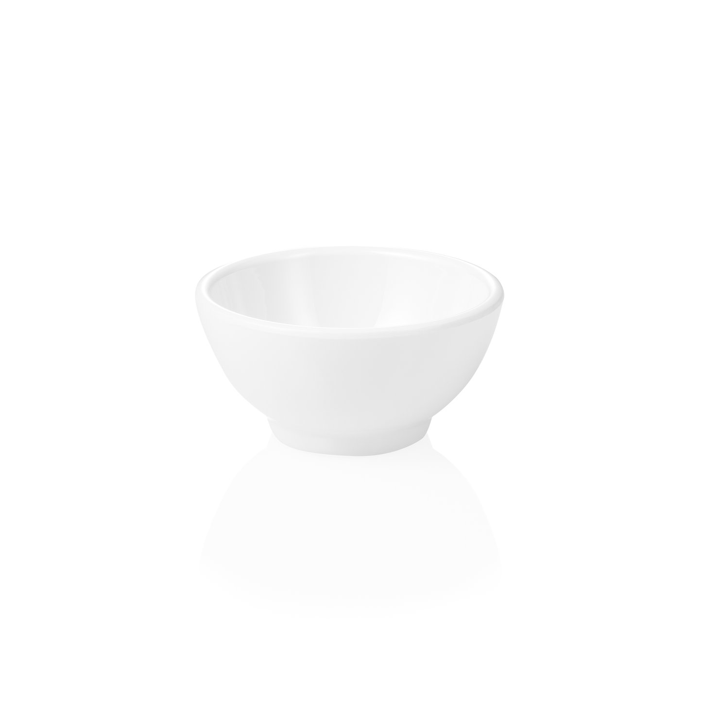Day & Night Melamine Bowl, Ø150 mm, White