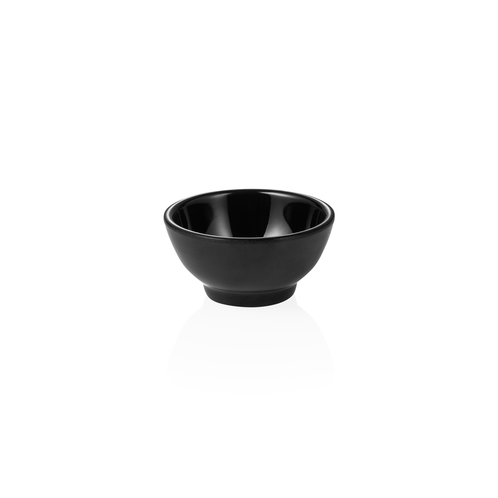 Day & Night Melamine Bowl, Ø90 mm, Black