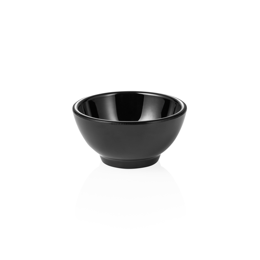 Day & Night Melamine Bowl, Ø150 mm, Black