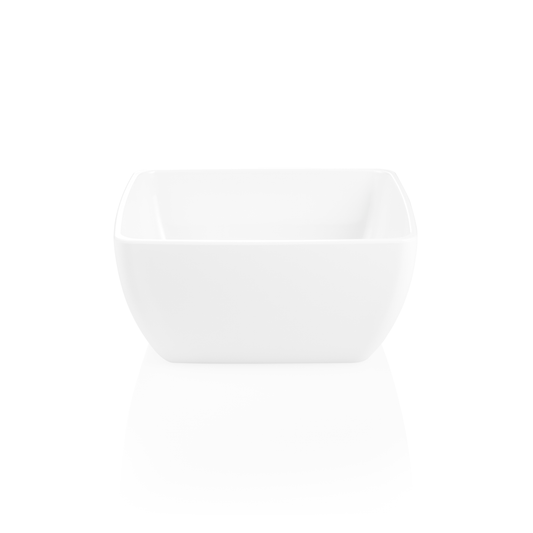 Day & Night Melamine Bowl, 190 × 190 mm, White