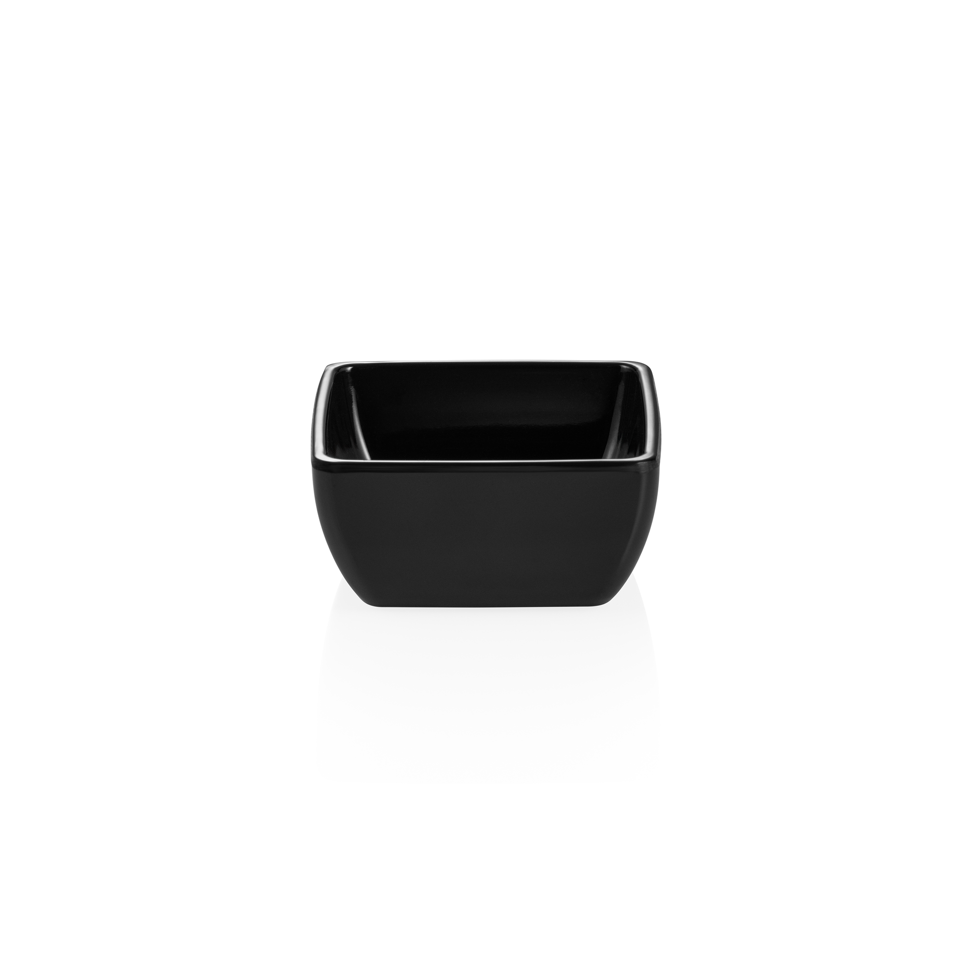 Day & Night Melamine Bowl, 89 × 89 mm, Black