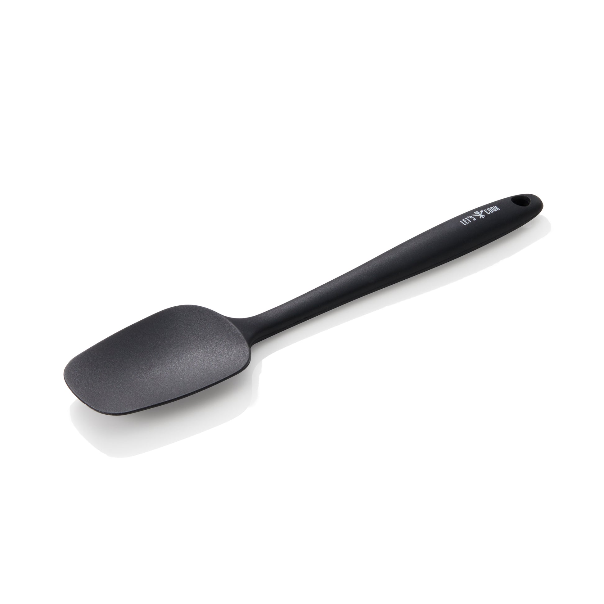 Let's Cook Silicone Stirring Spoon, 27 cm