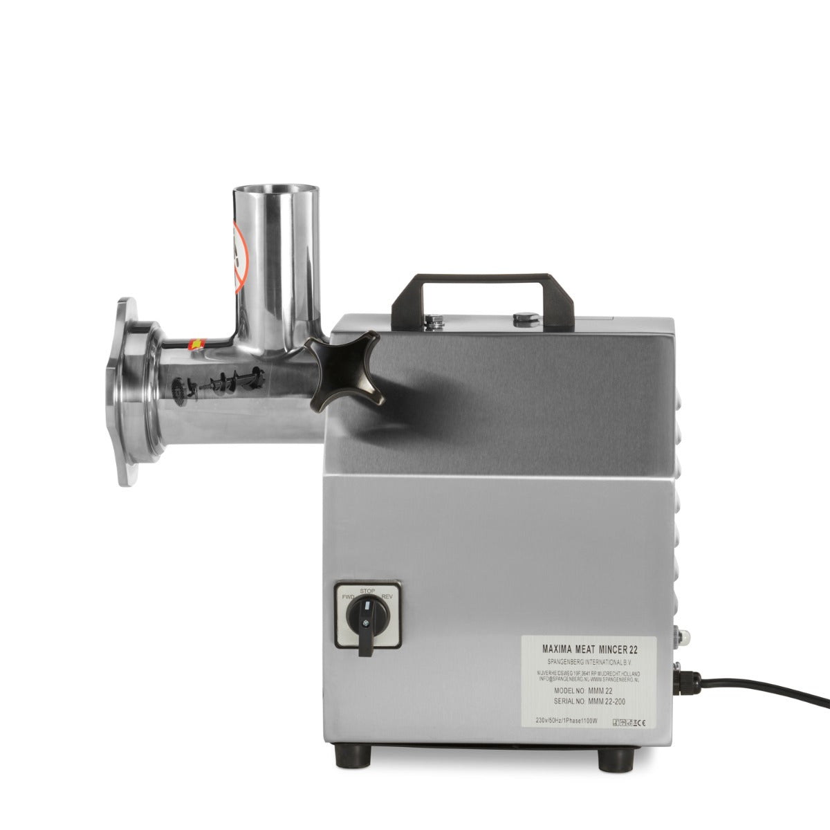 Maxima Meat Mincer, up to 220 kg/h, 1.1 kW, additional view