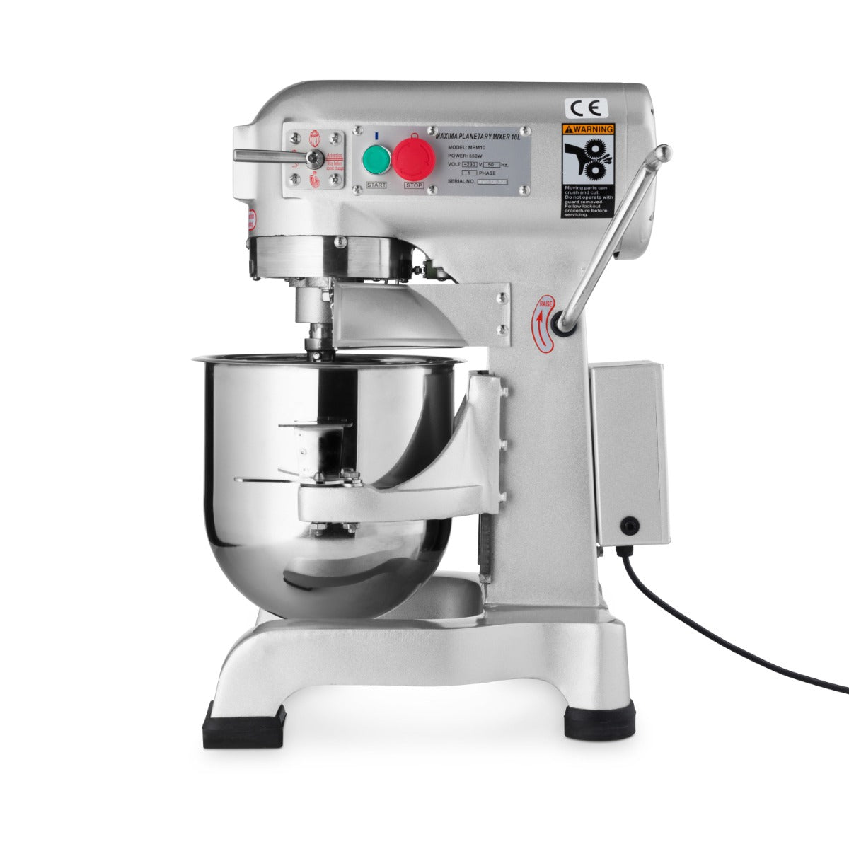 Maxima Planetary Mixer, 10 L, Up to 5 kg Dough, 3 Speeds, additional view