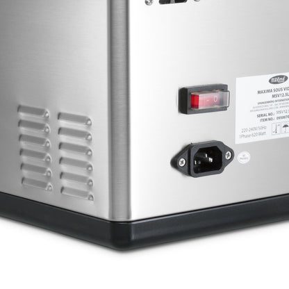 Maxima Sous Vide Cooker, 12.5 L, 0.1 °C Precision, additional view