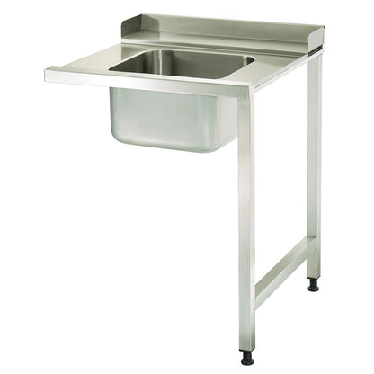 Maxima Dishwasher Table, 90 x 75 cm, Right, with Sink, product photo