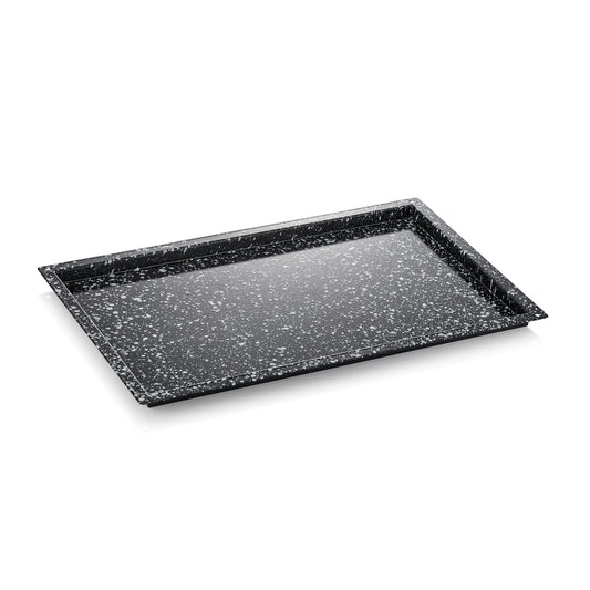 Was Enamelled GN 1/1 Baking Tray, 20 mm Deep