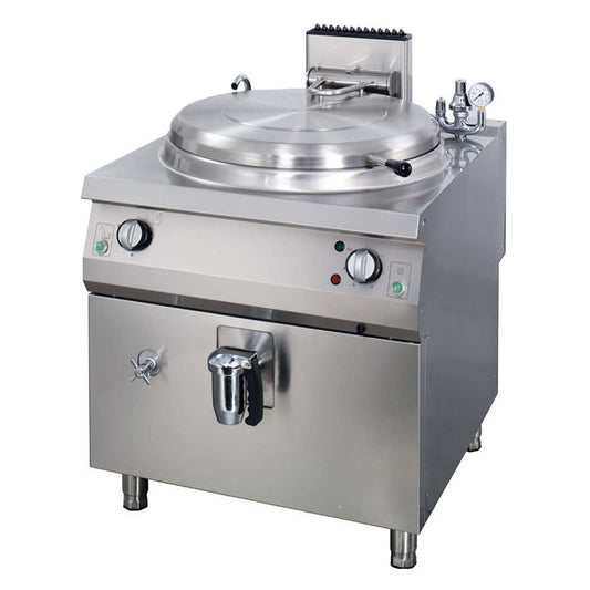 Maxima Premium Boiling Pan, 100 L, Indirect, Gas, product photo