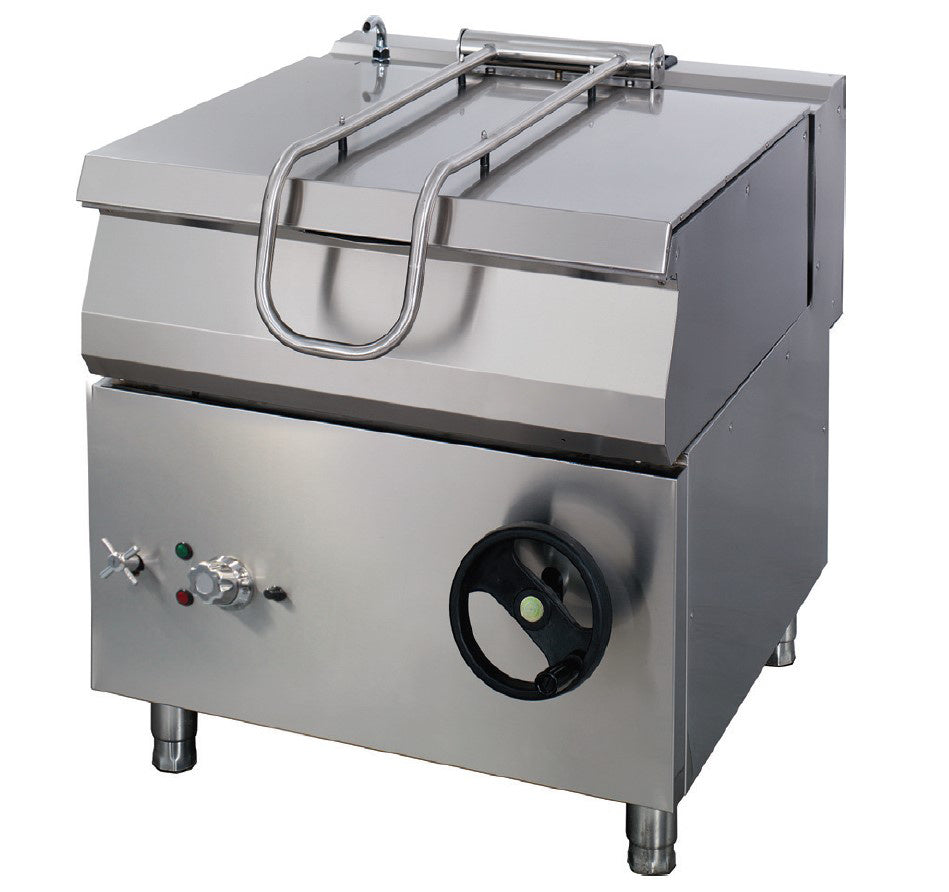 Maxima Heavy Duty Bratt Pan, 50 L, Double Unit, Gas, product photo