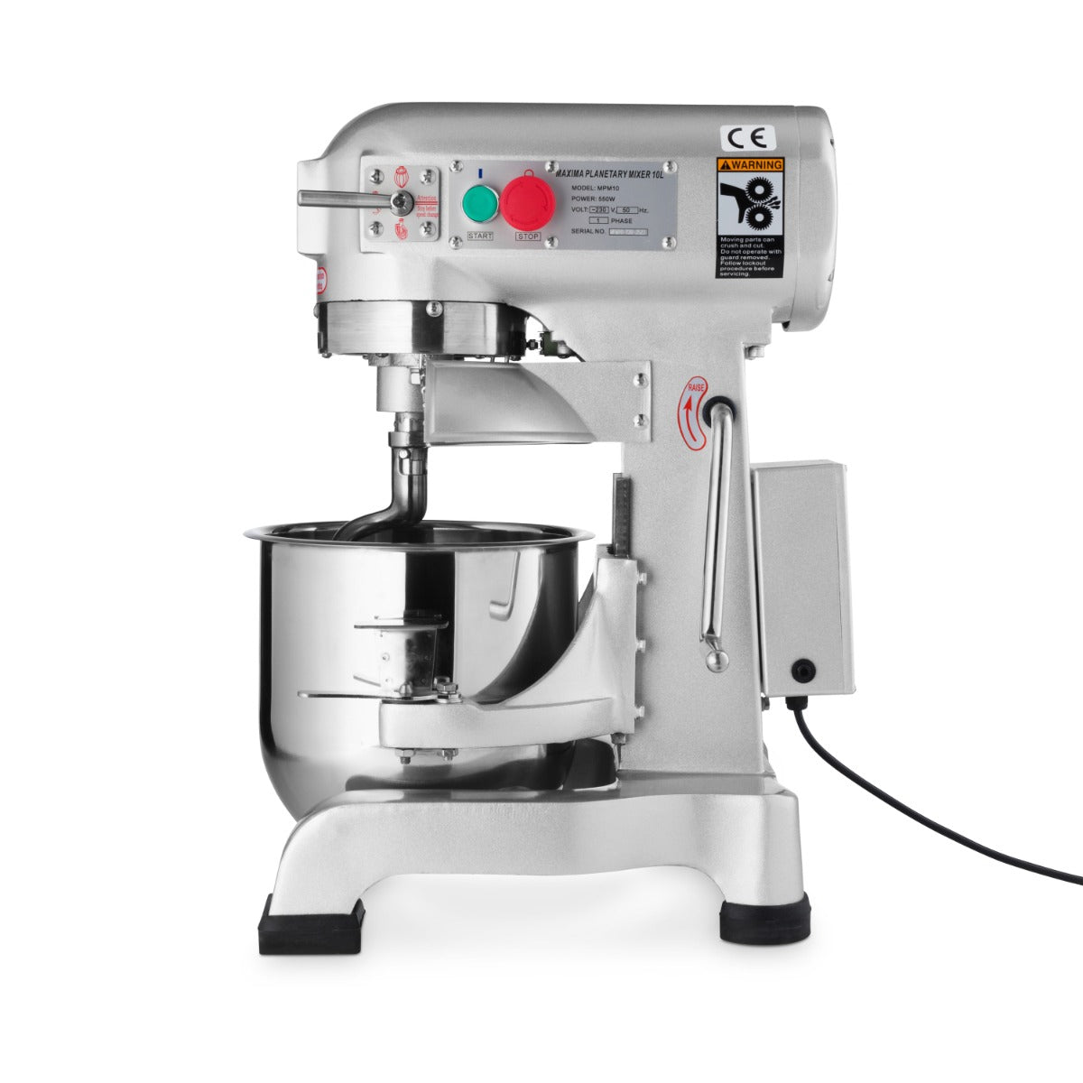 Maxima Planetary Mixer, 10 L, Up to 5 kg Dough, 3 Speeds, additional view