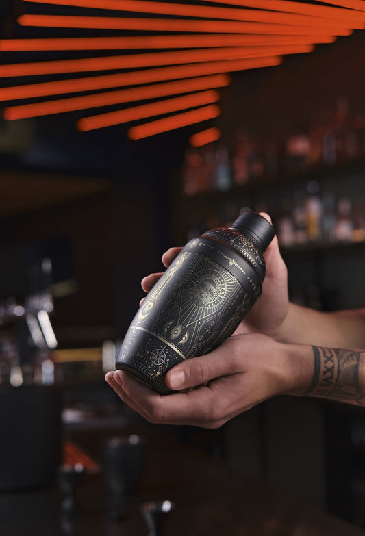 Nocturn Shaker Tattoo, Black, Ø85 mm